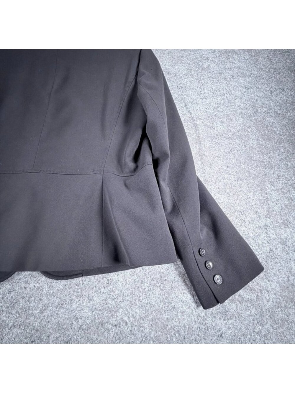 Charter Club Jacket Blazer Womens 16 Gray Notch Single Breasted Business Office - Picture 4 of 16